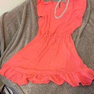 Coral Pink Dress